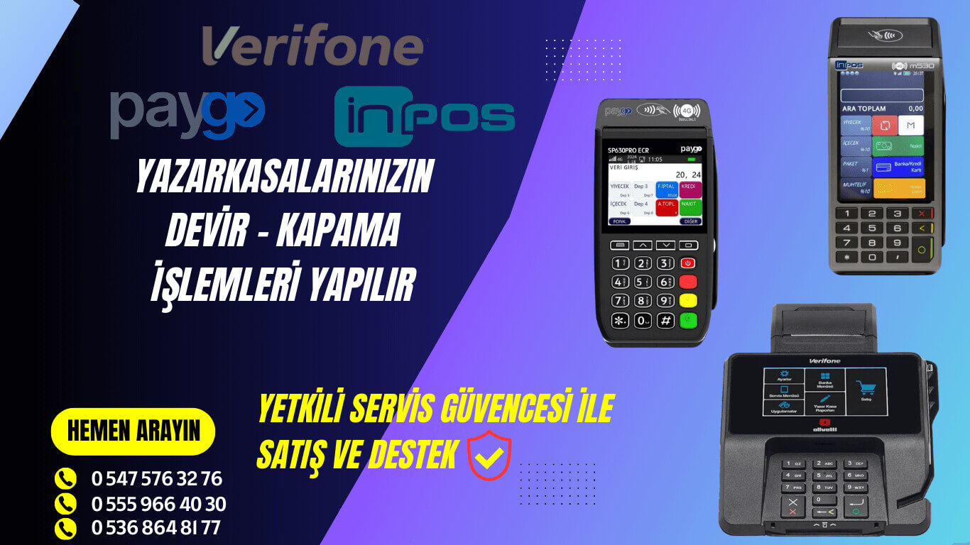 paygo, inpos, ingenico, yazarkasapos , yazarkasa devir, yazarkasa kapama, yazarkasa hurda