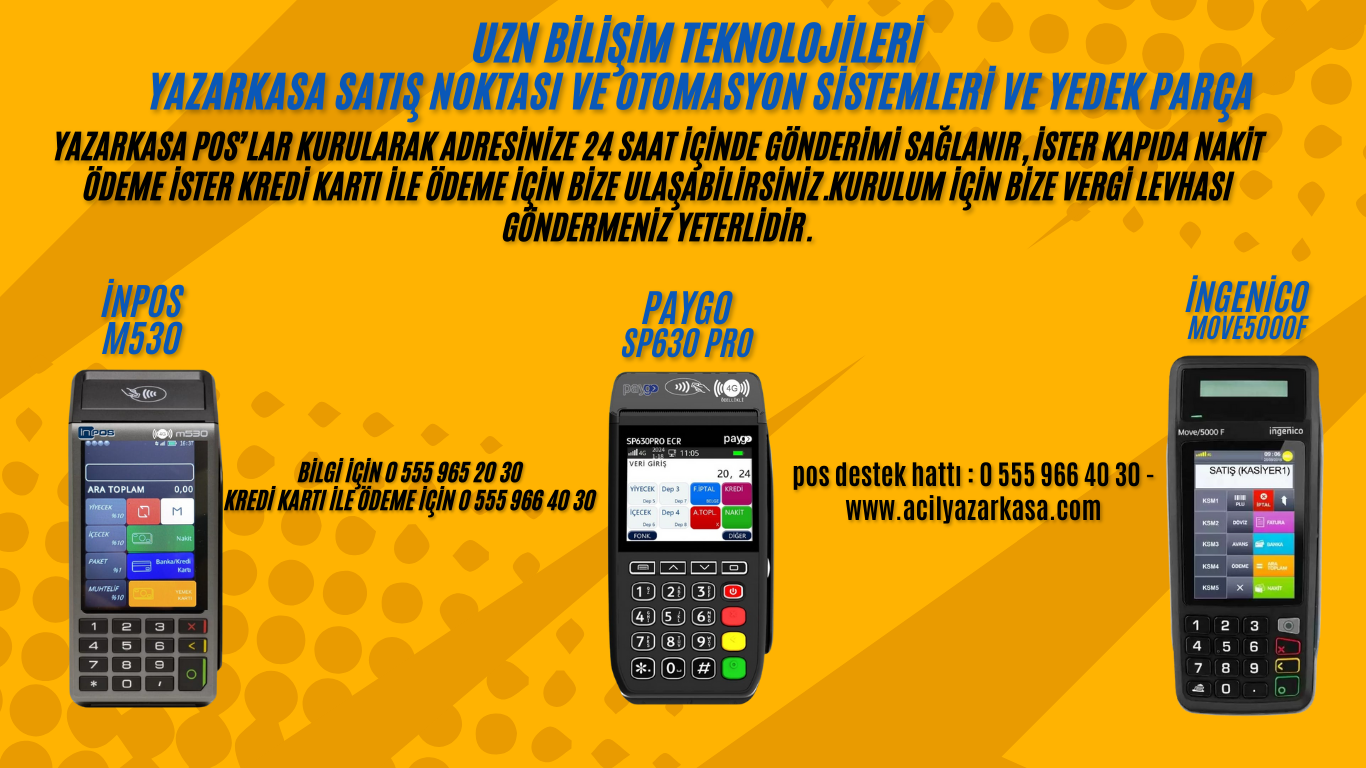 paygo, inpos, ingenico, yazarkasapos
