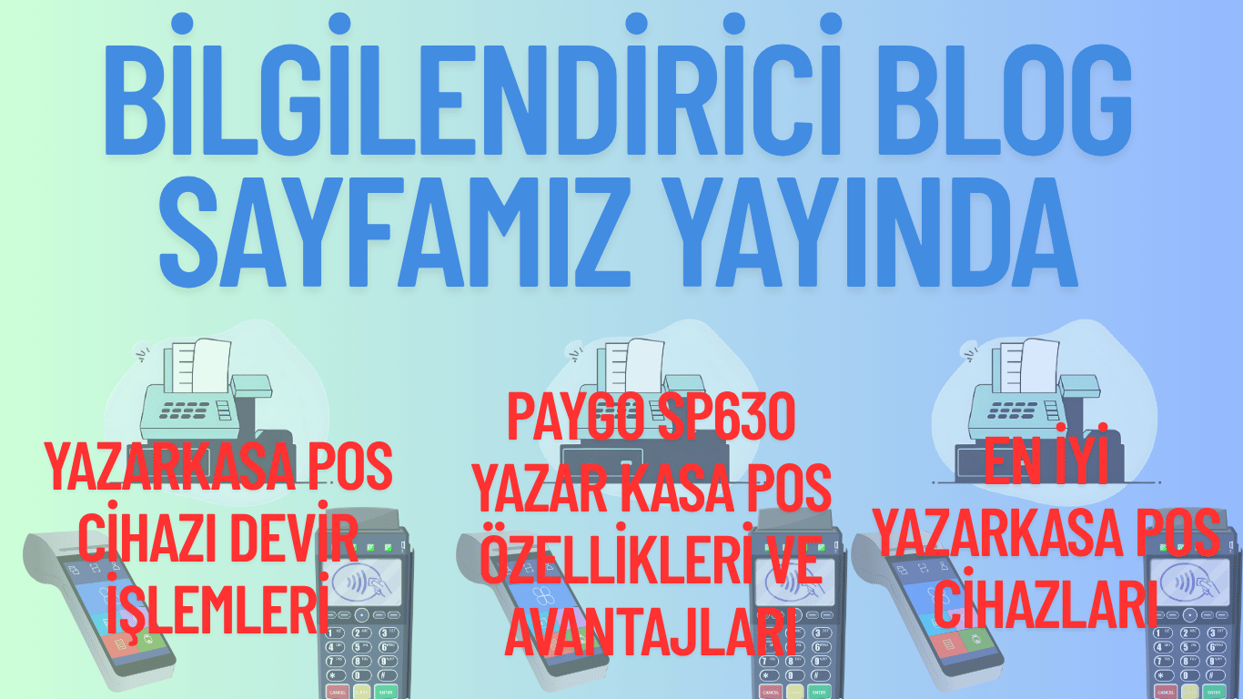 Yazar kasa POS sistemleri, mali mevzuat ve sektörel rehberler içeren AcilYazarkasa blog yazıları