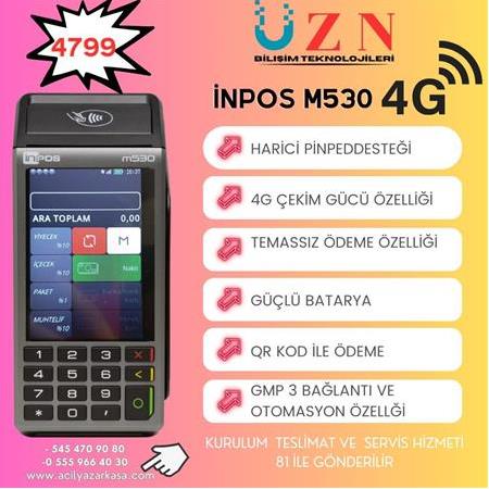 4G İNPOS M530 YAZARKASA POS