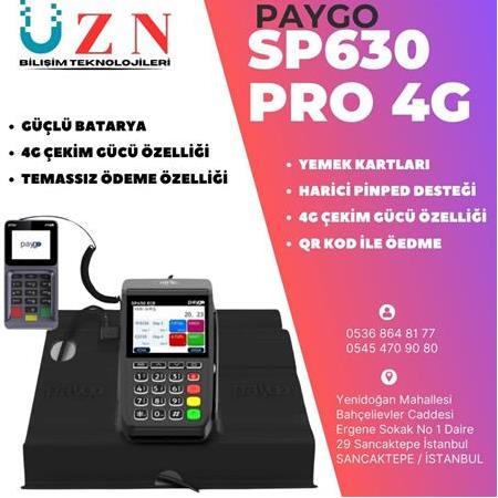4G sabit paygo pro yazarkasa pos ve temassız sifre aleti stand( hızlı çekim hızlı yazıcı)