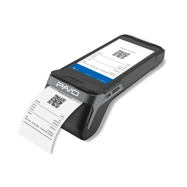 Pavo N86 Pro Android Mobil POS; zarif tasarım, mükemmel