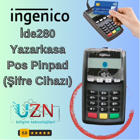 Ingenico iPP220 Temassız Özellikli Pinpad - IDE280 Uyumlu Yenilenmiş Ürün