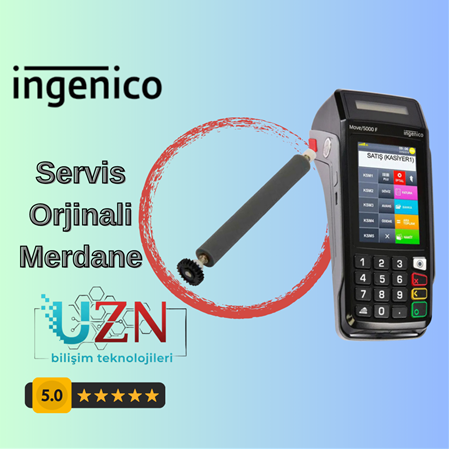 ingenico Move 5000F Yazıcı Merdanesi - Orijinal Servis Kağıt Silindiri