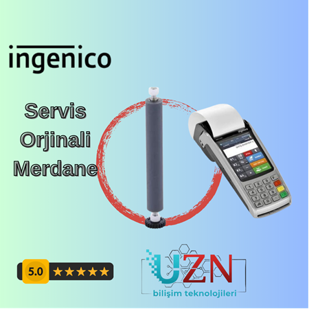 ingenico iWE280 Yazıcı Merdanesi - Silik Yazma Sorunu Çözümü - Orijinal Servis Parçası