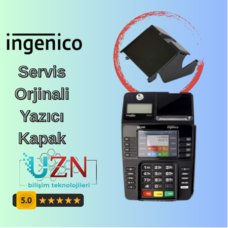 ingenico IDE280 Kağıt Hazne Kapağı - Servis Orjinali A Kalite Yedek Parça