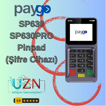 Paygo SP630 ve SP630 Pro Uyumlu Pinpad - A Kalite Orjinal Şifre Alma Cihazı