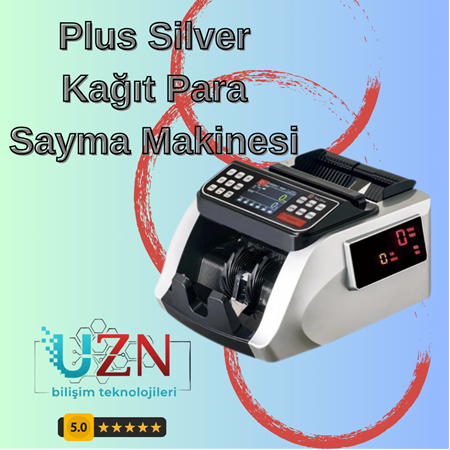 ITS Plus Silver Konuşan Para Sayma Makinesi - %100 Tespitli Karışık Sayım (TL ve Euro)