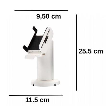 Tüm Modellere Uyumlu Yazar Kasa POS Standı - Döner Başlıklı (Siyah / Beyaz Seçenekli)