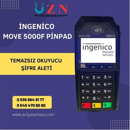 ingenico move 5000f temassız ıpp 1600 temassız okuyucu şifre aleti